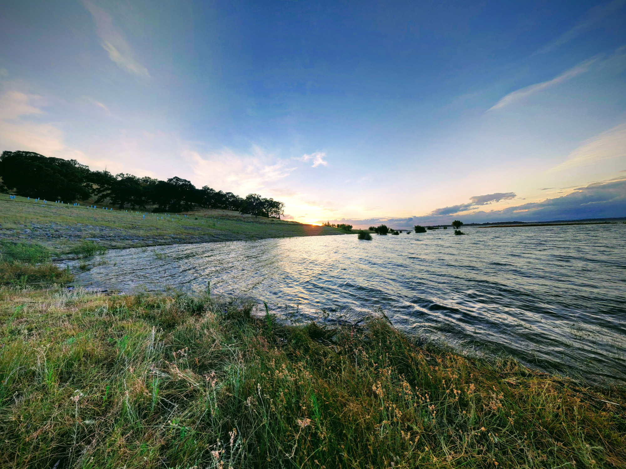 Folsom Lake Before Sunset